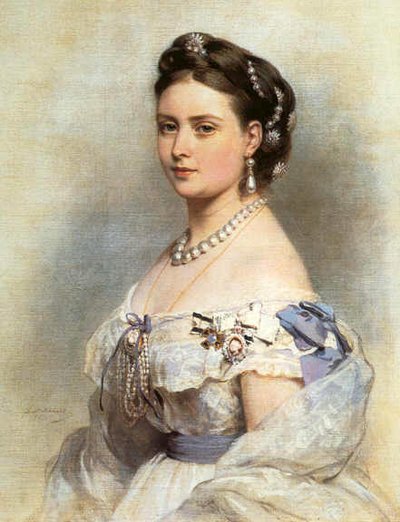 The Princess Victoria, Princess Royal as Crown Princess of Prussia by Franz Xaver Winterhalter
